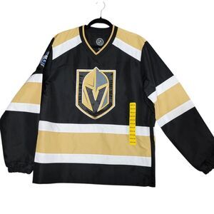 Las Vegas Golden Knights GIII Pullover Windbreaker Jacket Stitched Mens Med NWT